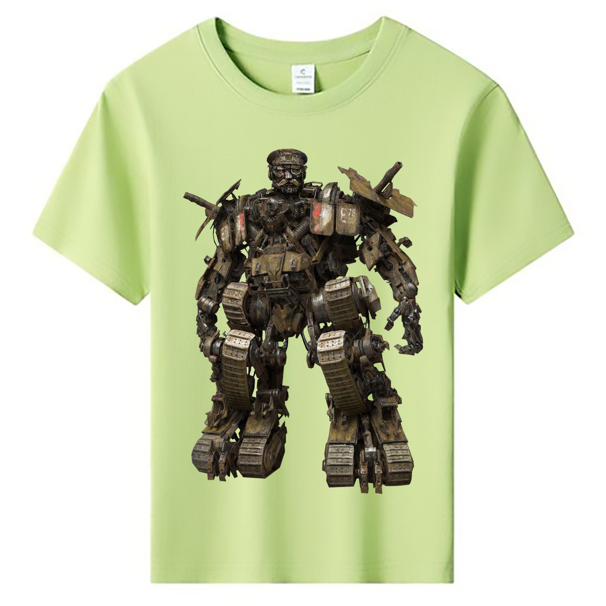 （画像用）  綿100％キッズTシャツ（フロントプリント）